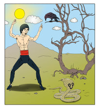 Load image into Gallery viewer, Poised To Pummel: an unauthorized biography of Bruce Lee HARDCOVER