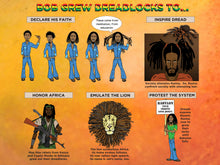 Load image into Gallery viewer, Bob Marley and Rastafarians wear dreadlocks for many reasons, including...