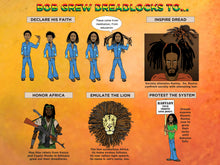 Load image into Gallery viewer, Bob Marley and Rastafarians wear dreadlocks for many reasons, including... 

