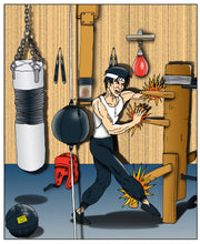Load image into Gallery viewer, Poised To Pummel: an unauthorized biography of Bruce Lee HARDCOVER
